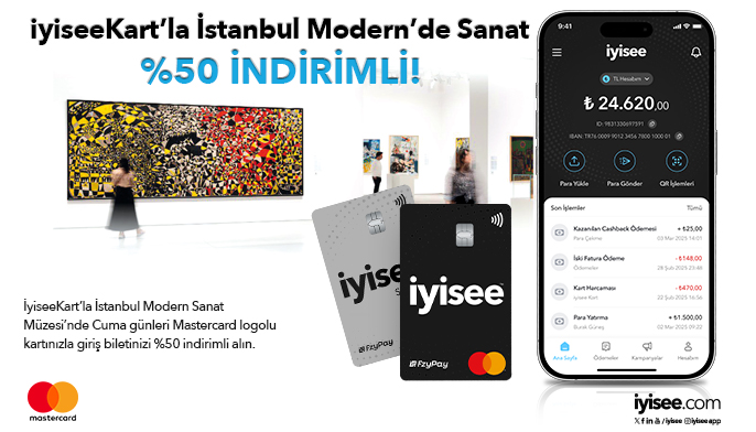 Cuma günleri İstanbul Modern’de sanat %50 indirimli!